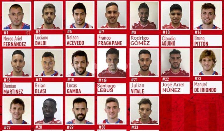Aquí los 19 concentrados de Unión para enfrentar a San Lorenzo. Gentileza: prensa Unión.