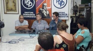 Gabriel Real realizó la presentación junto al concejal de Rosario Lisandro Zeno y de Carlos Cardozo