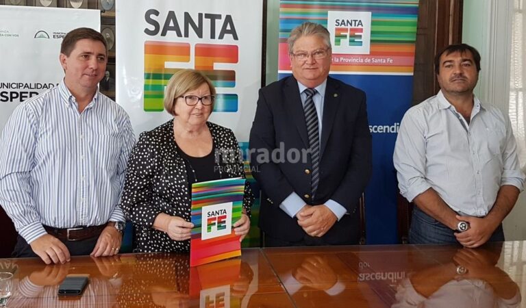 La intendente Ana Meiners recibió al vicegobernador de la provincia