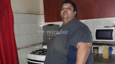 La meta de Cristian es bajar 150 kilos para luego someterse a una operación que achicará su estómago y lo ayudará a mantener el peso. Gentileza.