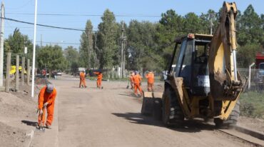 La Provincia está ejecutando obras de pavimento