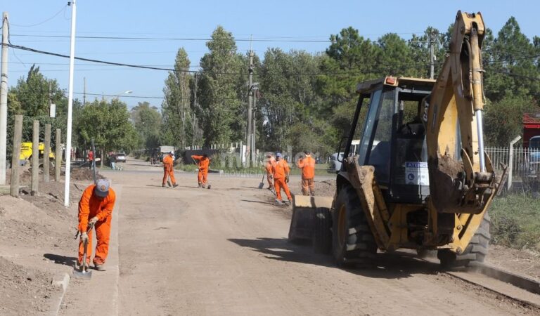 La Provincia está ejecutando obras de pavimento