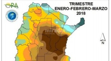 La cruda realidad. El mapa muestra las variables que han mostrado las precipitaciones en toda las zonas del país