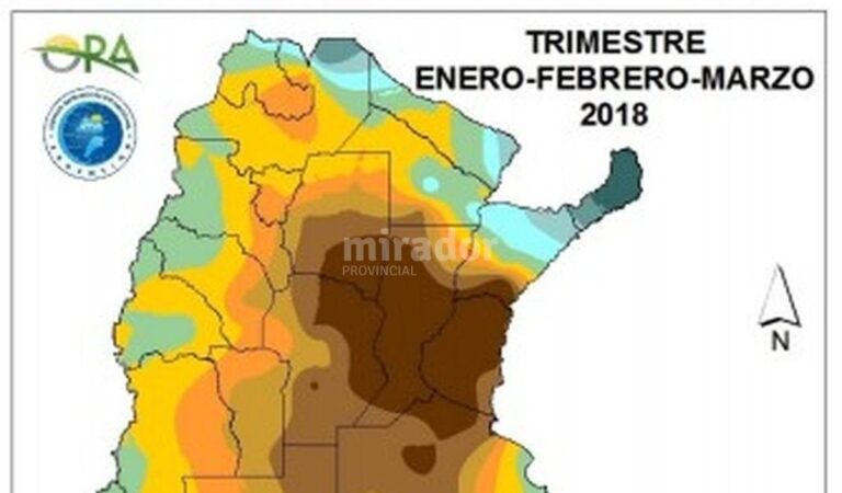 La cruda realidad. El mapa muestra las variables que han mostrado las precipitaciones en toda las zonas del país