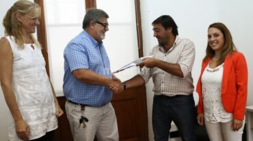 El proyecto beneficiará a unas 10.000 familias. Gentileza: prensa Gobierno de Santa Fe.