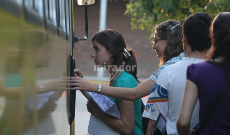 El proyecto involucra recursos provinciales de forma tal que la gratuidad del boleto educativo no aumente el costo de la tarifa del resto de los usuarios. Mauricio Garín.