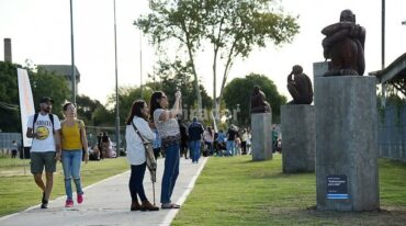 El espacio público está al lado de la estación Rosario Norte. Gentileza: prensa Municipalidad de Rosario.