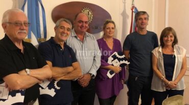La secretaria Geese y la ministra Ciciliani se reunieron con autoridades de la Unión Industrial de Santa Fe. Gentileza: prensa Gobierno de Santa Fe.