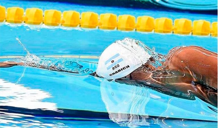 Federico Grabich se destacó en la competencia nacional. Gentileza: prensa FRN.