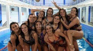 Todas las nadadoras del seleccionado son rosarinas. Gentileza: prensa FRN.