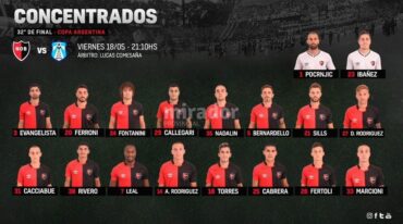 NOB va con lo mejor que tiene a disputar su compromiso por el certamen nacional interdivisiones. Gentileza: prensa Newell's Old Boys.