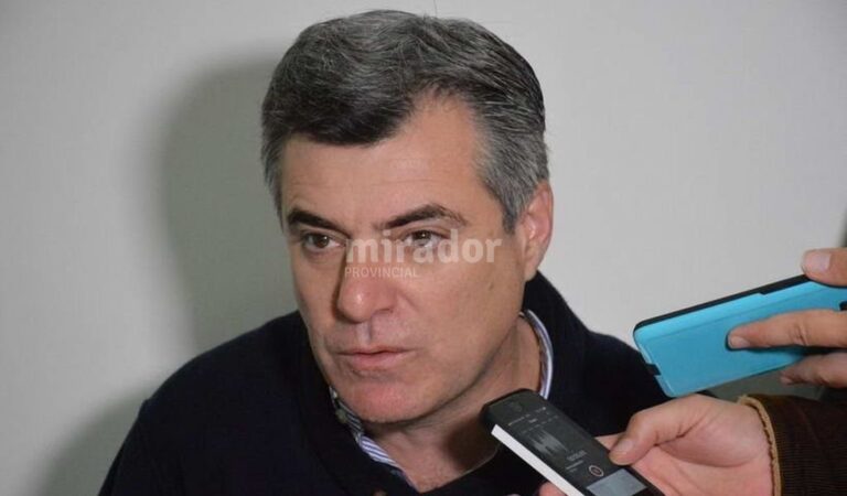 El intendente de Venado criticó duramente el aumento de las tarifas. Gentileza: prensa Municipio de Venado Tuerto.