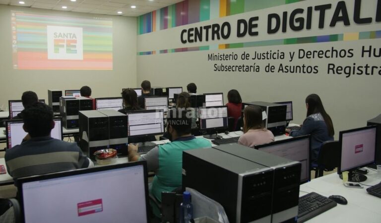 Los departamentos que ya se encuentran digitalizados son: 9 de Julio