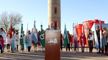 El gobernador estuvo presente en el acto. Gentileza: prensa Gobierno de Santa Fe.
