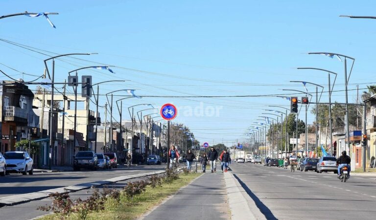 Se hizo una doble traza a lo largo de ese recorrido