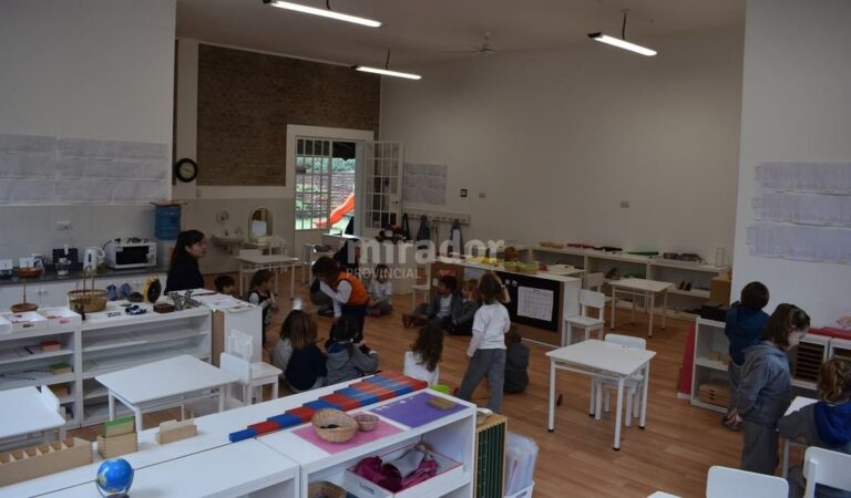 El método Montessori es un modelo educativo ideado por la educadora y médico italiana Maria Montessori a finales del siglo XIX y principios del XX. Gentileza: Transmedia VT.
