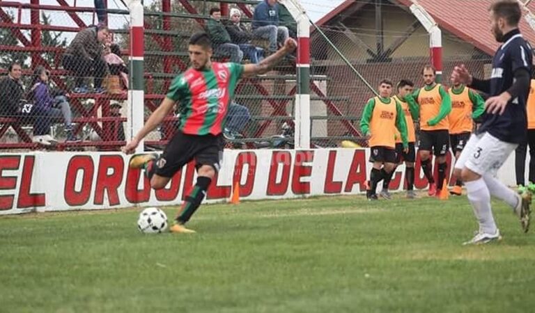 Por goleada. El Lobo se impuso 5-0 y en octavos de final del torneo provincial se enfrentará a PSM. Gentileza.
