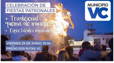Los festejos están previstos para este viernes. Gentileza: prensa Municipio de Villa Constitución.