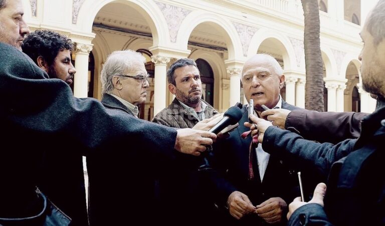 El gobernador estuvo en la Casa Rosada. Gentileza: prensa Gobierno de Santa Fe.