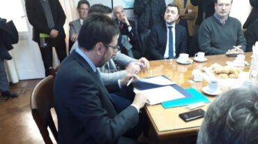 Objetivo. El convenio apunta a mejorar la logística entre los tres puntos. Mirador Provincial.