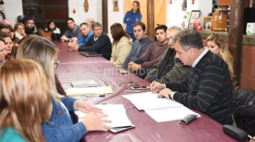 El proyecto de ordenanza fue firmado por el intendente Luis Castellano. Gentileza: prensa Municipalidad de Rafaela.