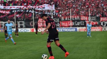 Los rojinegros golearon al equipo bonaerense que participa de la B Metropolitana.  Gentileza: prensa Copa Argentina.