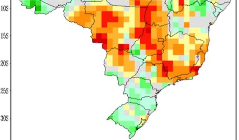 La escasez de lluvias en Brasil redujo el caudal del Paraná en el sur de nuestra provincia. Gentileza: prensa Bolsa de Comercio de Rosario.