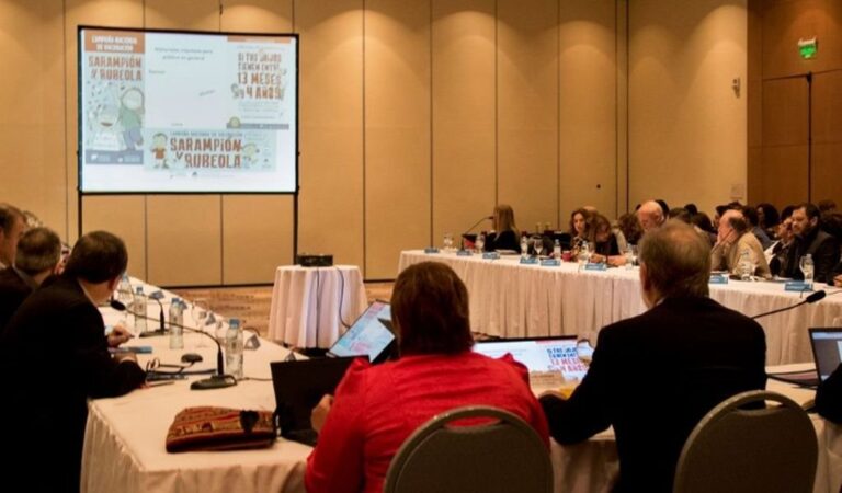 Encuentro. El tema del sarampión fue analizado durante la última reunión del Consejo Federal de Salud (Cofesa)