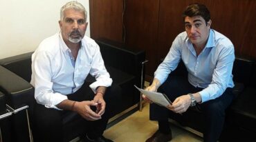 Según manifestó el intendente Berti (izquierda)