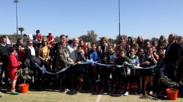 El espacio albergará al Campeonato Mundial Juvenil de Rugby de 2019. Gentileza: prensa Gobierno de Santa Fe.