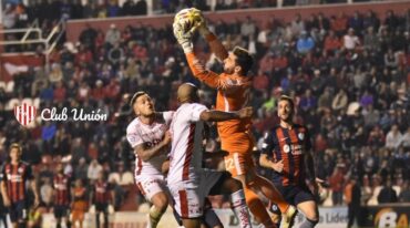 Unión rescató un punto sobre el final. Gentileza: prensa Unión.