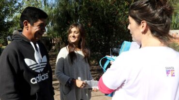 Mijich. 'Esta crisis nos está golpeando a todos'. Gentileza: prensa Gobierno de Santa Fe.