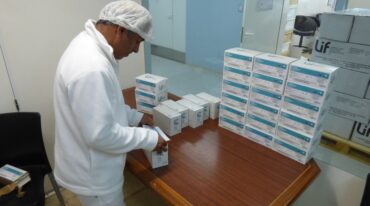 La provisión fue de 316.000 comprimidos de metadona de 5 miligramos y 2.370.000 comprimidos de morfina de 10 miligramos. Gentileza: prensa Gobierno de Santa Fe.