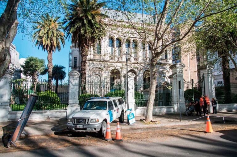 Desde hace unos días se desplegó un fuerte operativo sobre Bv. Oroño Marcelo Manera