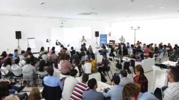 El intendente Castellano participó del evento. Gentileza: prensa Municipalidad de Rafaela.
