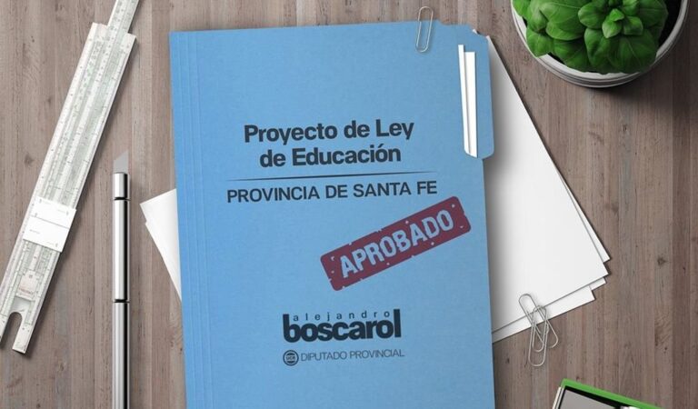 Boscarol. La elaboración del proyecto de ley provincial de educación recientemente aprobado por la Cámara de Diputados atravesó distintas etapas de un complejo proceso que duró más de dos años. Facebook.