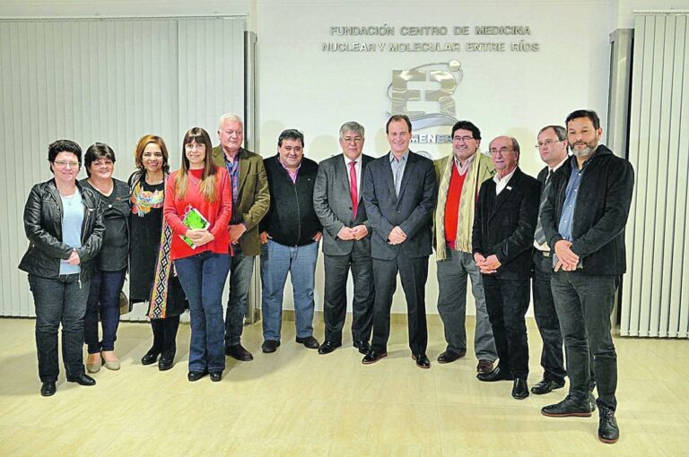 El gobierno provincial renovó su compromiso con el Centro de Medicina Nuclear.