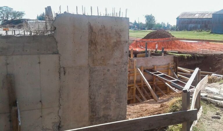 Las cisternas almacenarán el agua potable proveniente del acueducto. Gentileza: prensa Gobierno de Santa Fe.