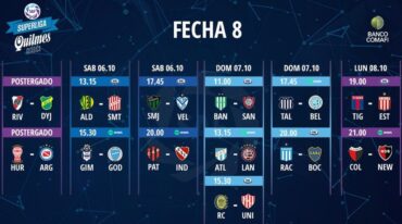 Habrá cruces entre los equipos rosarinos y santafesinos en la fecha 8. Gentileza: prensa Superliga.