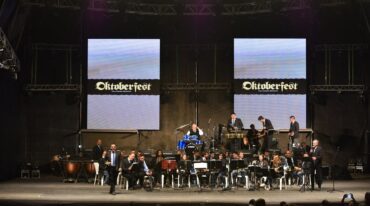 Variado repertorio. La Banda interpretó ritmos que fueron desde los Fabulosos Cadillacs