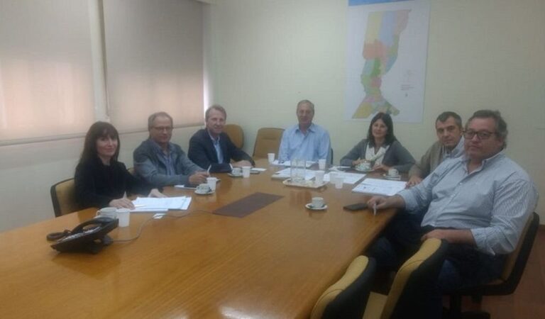 El intendente Toselli se reunió con autoridades de Litoral Gas S.A. Gentileza: prensa Municipalidad de Sunchales.