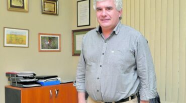 José Luis Dumé es intendente de Oro Verde desde el 2007 y representa al partido Unión Vecinal. Marcelo Miño