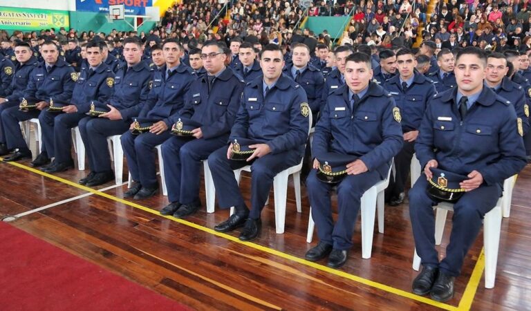 Pullaro afirmó: 'Estamos sumamente entusiasmados por los pasos que damos dentro de la Escuela de Seguridad Pública'. Archivo.