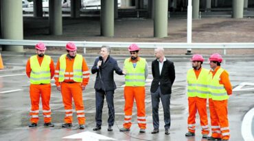 Macri pasó por Rosario. En el acto estuvo Corral