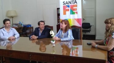 La ministra Uboldi estuvo presente en el acto. Gentileza: prensa Gobierno de Santa Fe.
