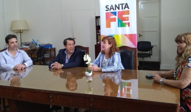 La ministra Uboldi estuvo presente en el acto. Gentileza: prensa Gobierno de Santa Fe.