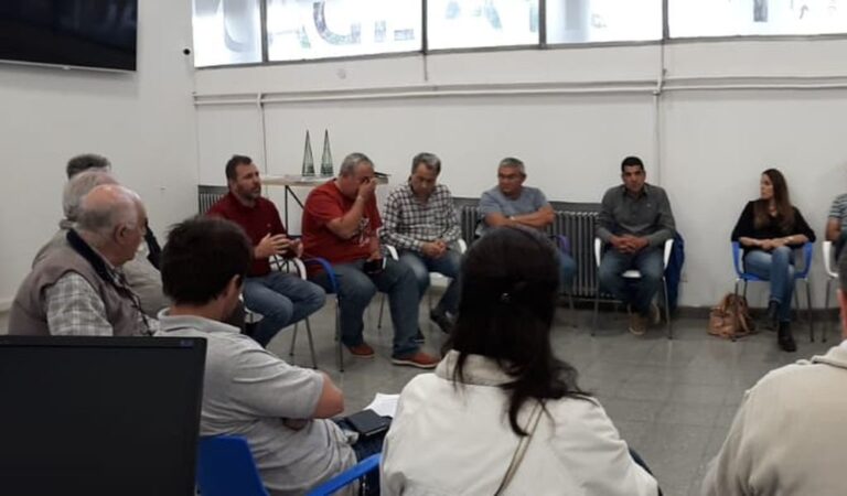 La caída de las ventas y la inflación preocupan al sector maderero local. Gentileza: prensa Municipalidad de Cañada de Gómez.