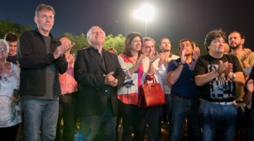 El gobernador estuvo presente en el acto. Gentileza: prensa Gobierno de Santa Fe.