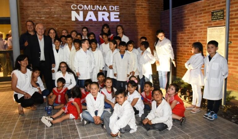 Naré es una pequeña localidad del departamento San Justo. Gentileza: prensa Gobierno de Santa Fe.