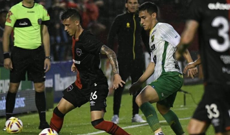 En medio de una lluvia intensa